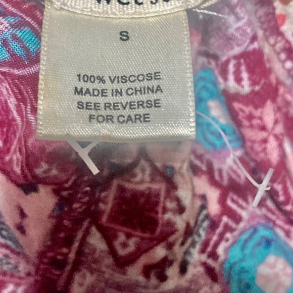 Wet Seal patterned mini skirt - Picture 3 of 4